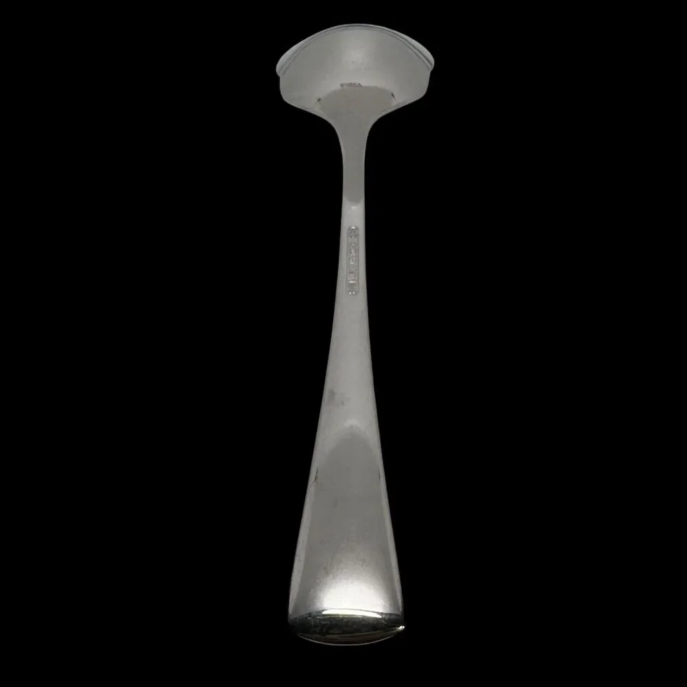 Gorham Stephanie Frosted Sugar Shell Spoon 18/8 Stainless Steel‎ Vintage RARE